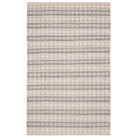 Safavieh 3 x 5 ft. Natura Hand Woven Small Rectangle Area Rug Grey & Ivory NAT403A-3
